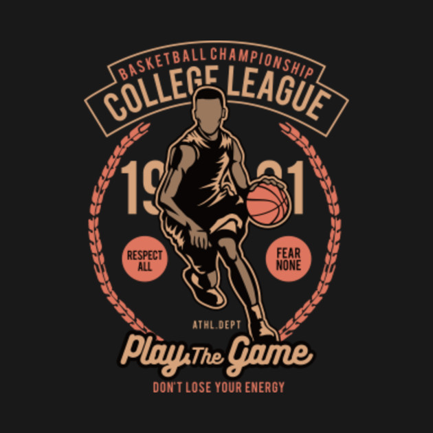 Cool Basketball Player Basketball Player Team College T Shirt