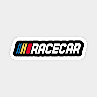 Racecar (White) Magnet