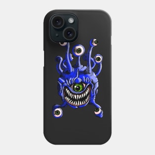 James the Blue Beholder Phone Case