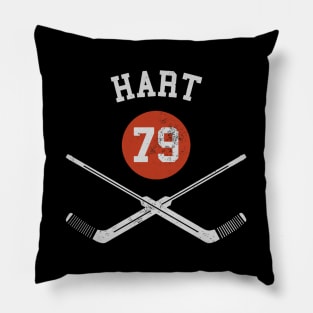 Carter Hart Philadelphia Goalie Sticks Pillow