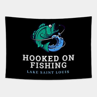 Hooked on Fishing Tapestry