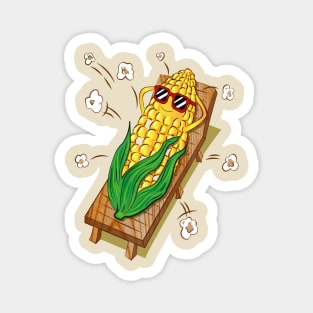 funny Corn Magnet