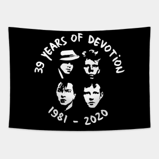 39 years of devotion Tapestry