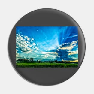 Kansas Summer Sky Pin