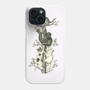 CAT UP THE TREE Phone Case