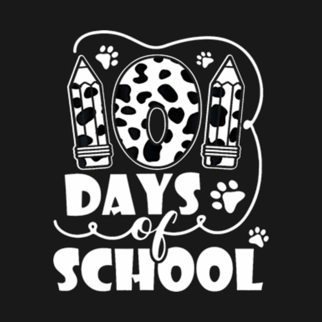 101 Days Of School Dalmatian Dog 100 Days Smarter Teachers by Cristian Torres