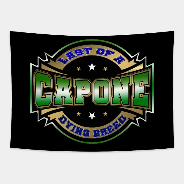 Capone - Last of a Dying Breed Tapestry by Cult Classic Clothing
