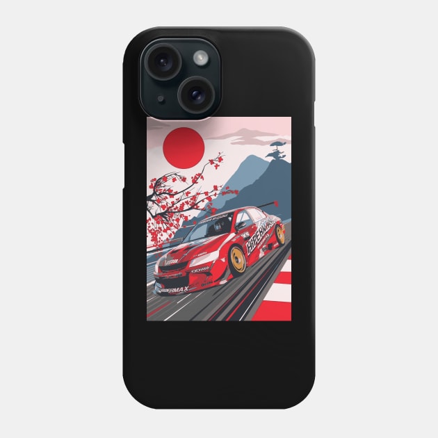 CT230R 05 Lancer Evolution VIII JAPAN Phone Case by cowtown_cowboy