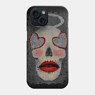 Skull girl Phone Case