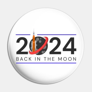 Nasa Artemis 2024 Back In The Moon Pin