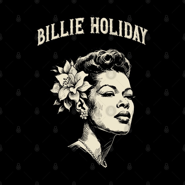 billie holiday by Yopi