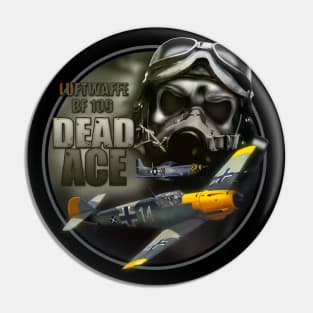 BF109 Messerschmitt Dead Ace Pin