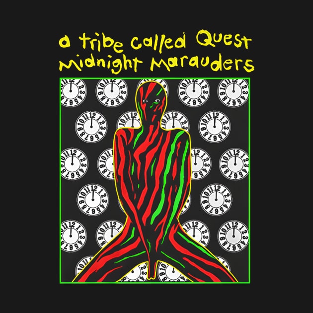 Midnight Marauders Cover Art by Geometric Cat