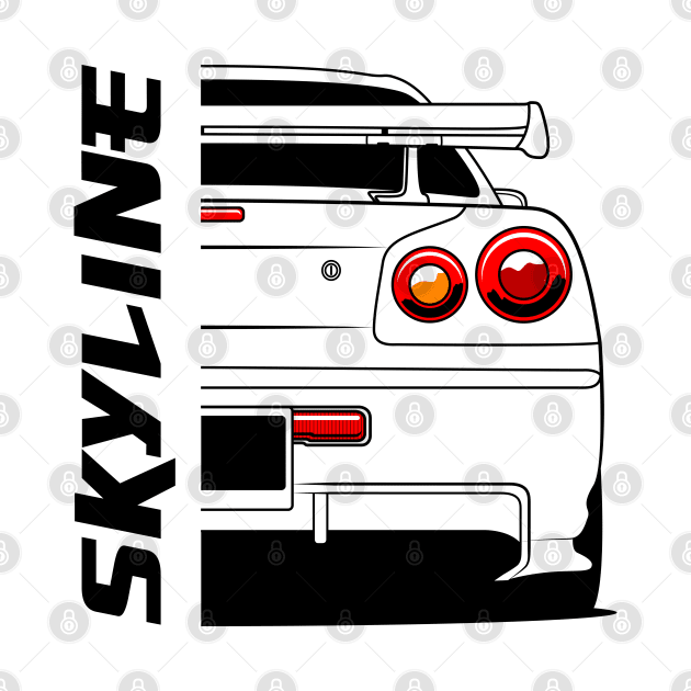 GTR SKYLINE GT-R34 by RacingSize