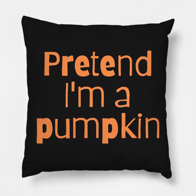 Pretend I'm a Pumpkin Pillow by onepony