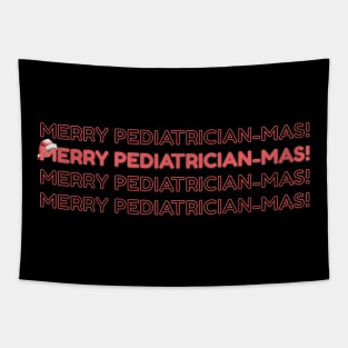 Merry Christmas pediatric doctor Tapestry