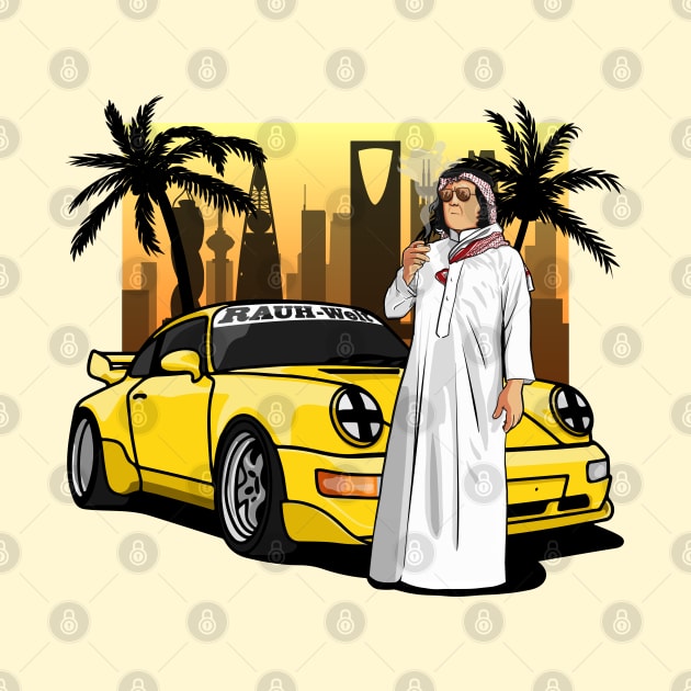 Akira Nakai in Saudi Arabia by HSDESIGNS