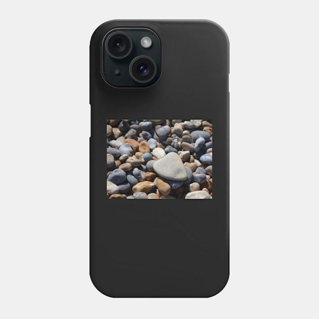 Pebbles on the beach Phone Case by Juliejart