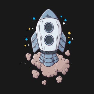 Space Travel Space Man Space Alien T-Shirt