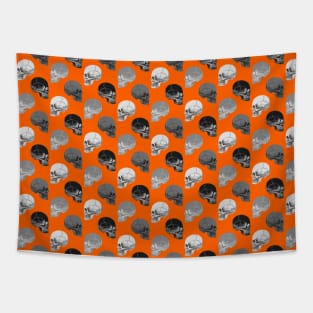 Halloween Skull Pattern Tapestry