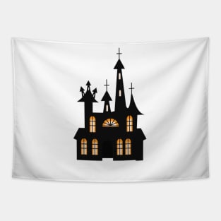 The Haunted House Tapestry