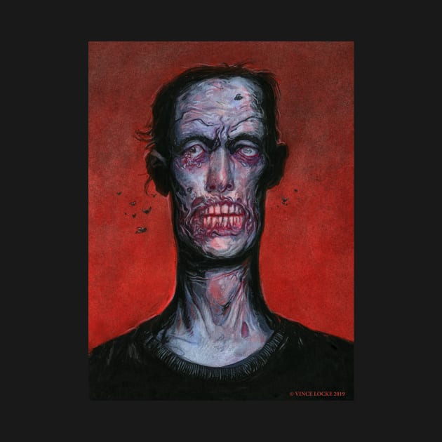 Zombie Portrait by VinceLocke