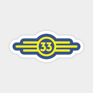 VAULT 33 Magnet