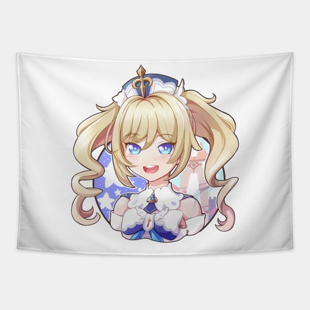 RPG cute cleric girl Tapestry by KawaiiDreamyPixie