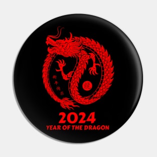 Chinese New Year of the dragon 2024 Pin