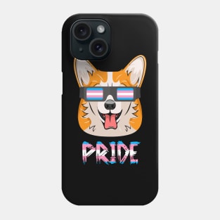 Corgi Transgender Flag Lgbt Phone Case