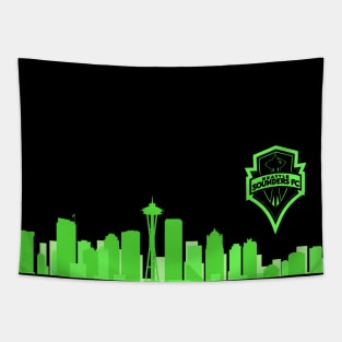 Sounders Skyline Tapestry