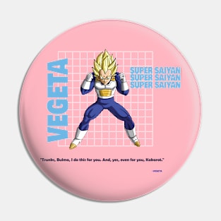 Super Saiyan Vegeta Pin