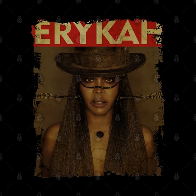 TEXTURE ART- Erykah Badu - RETROSTYLE by ZiziVintage