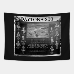 Daytona 200 beach race plaque Tapestry