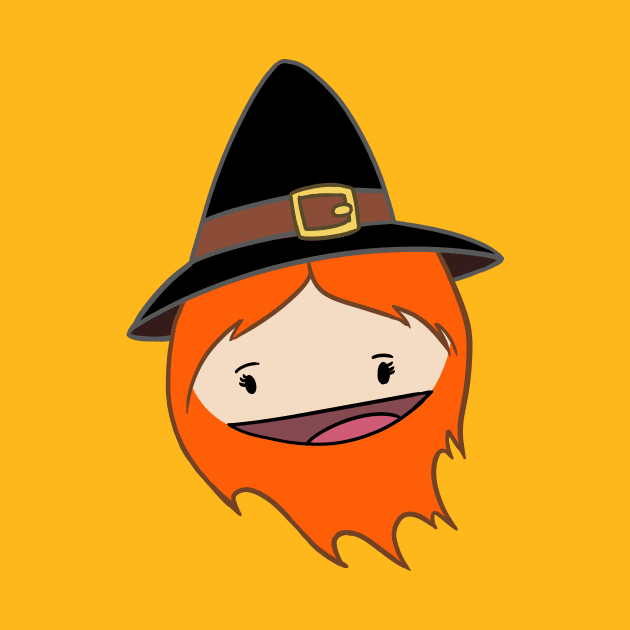 Witch cartoon by AtomicMadhouse