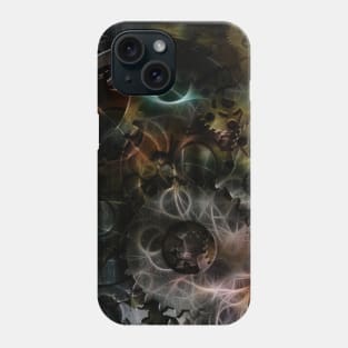 Machine binary abstract Phone Case