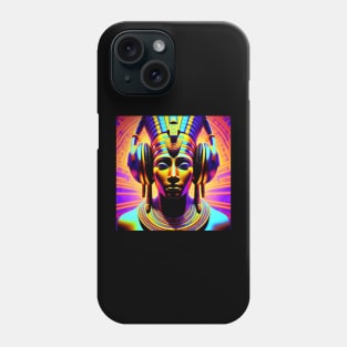 Ancient Egyptian Psychedelic Afrofuturism Music Phone Case