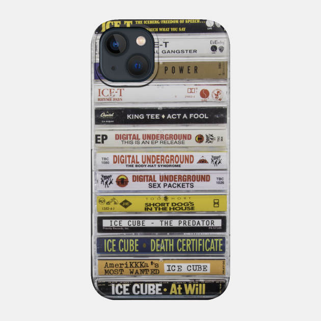 OG West Coast Hip Hop Tapes - Hip Hop - Phone Case