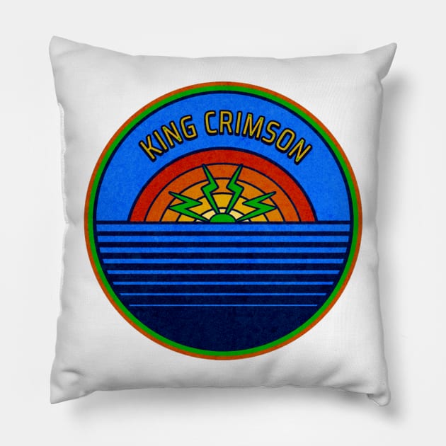 King Crimson - Vintage Pillow by servizzi_art