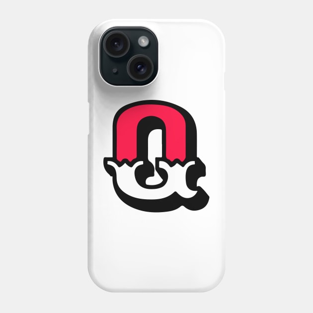 Monogram Q - Alphabet Scrapbooking Red/White Circus Style Phone Case by RetroGeek