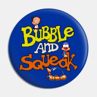 Bubble and Squeak Pin