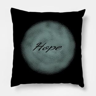 Hope Positive Quote Minimal Design Pillow