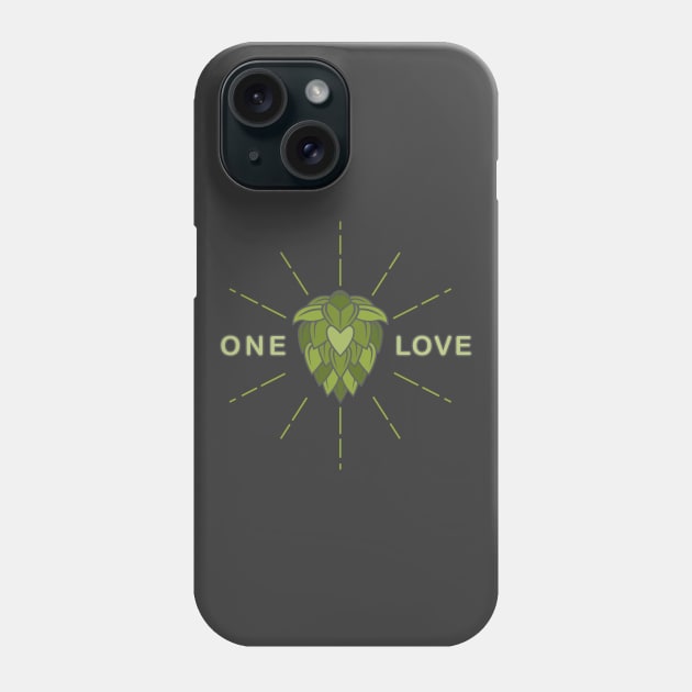 One Love Phone Case by DubyaTee