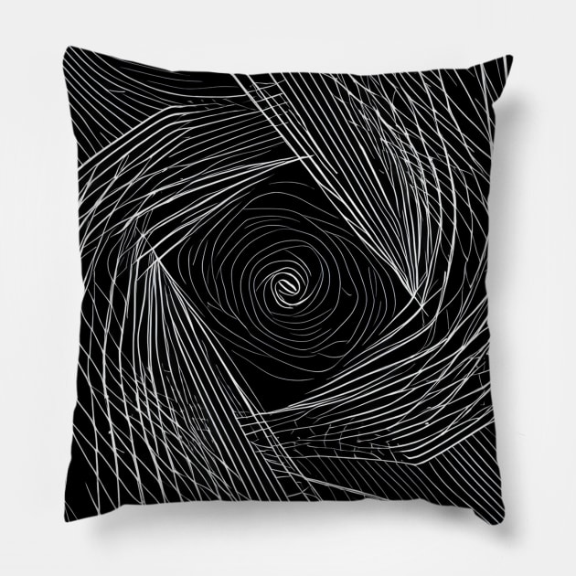 Lines 20 Pillow by ABSTRACT-IVISM
