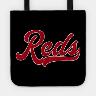 Reds Embroided Tote