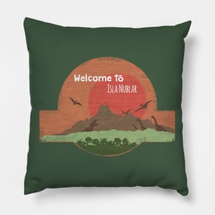 Welcome to Isla Nublar Pillow