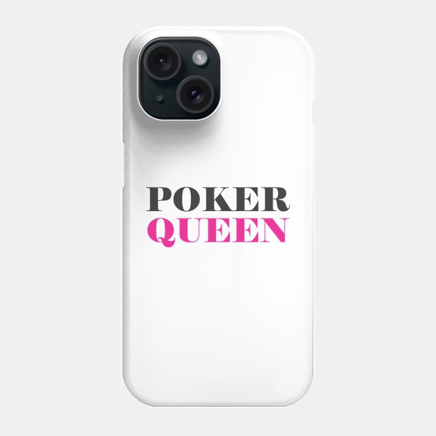 Poker Queen Phone Case by SignPrincess