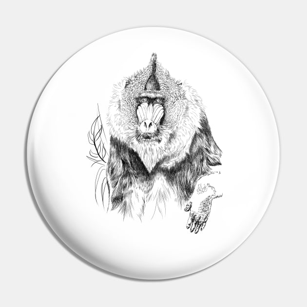 Mandrill Pin by sibosssr