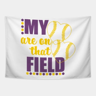 Softball Mom Tapestry