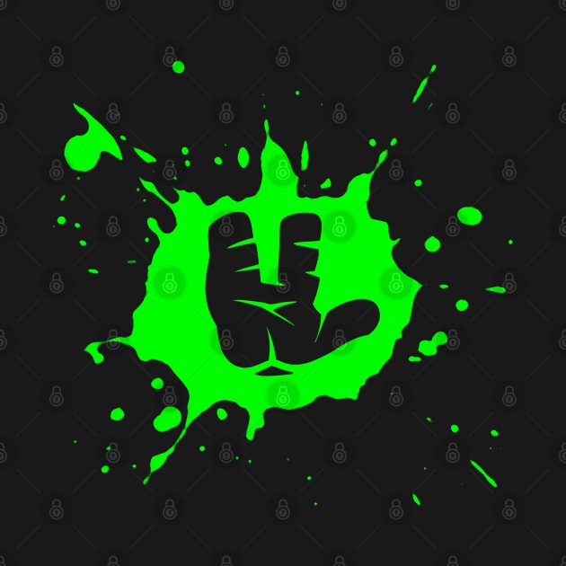 Turtle Ooze Handprint by PopArtCult